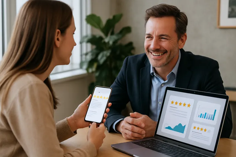 Klantreviews en ervaringen met marketingcollega